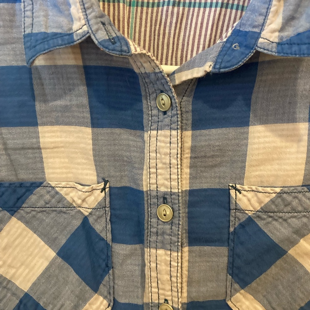 Woolrich button down checkered shirt. - Picture 2 of 3